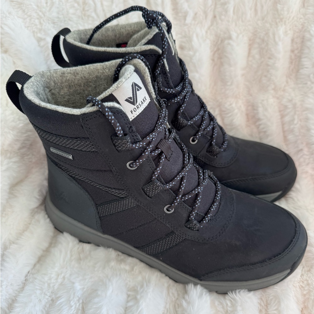 Forsake Rosie Womens 9.5 Black Winter Boots